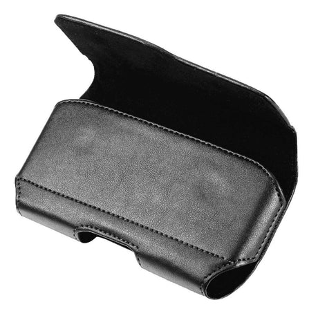 Universal Bæltetaske til Mobil - Elegant Kunstlæder - Maks. Mobil: 160 x 75mm - Sort