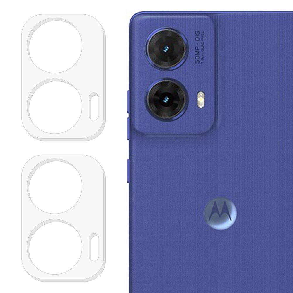 Motorola Moto G85 (5G) Kameralinse Beskyttelsesglas - 2-Pak - Gennemsigtig