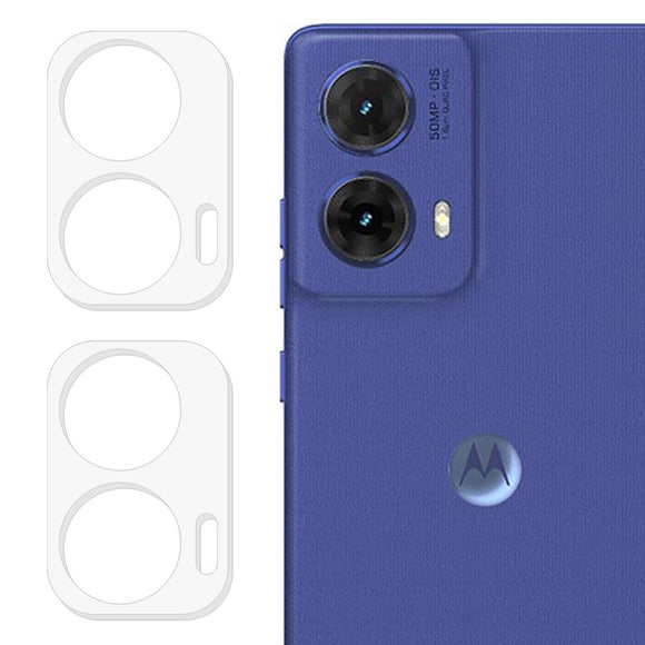 Motorola Moto G85 (5G) Kameralinse Beskyttelsesglas - 2-Pak - Gennemsigtig