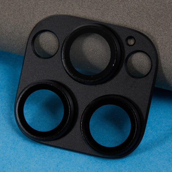 iPhone 16 Pro Kameralinse Hærdet Beskyttelsesglas - Sort