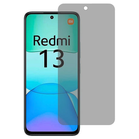 Xiaomi Redmi 13 (4G) / 13 (5G) Hærdet Skærmbeskyttelsesglas - Privacy Funktion - Gennemsigtig