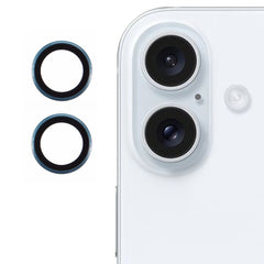 iPhone 16 / 16 Plus Kameralinse Beskyttelse - Grøn