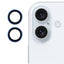 iPhone 16 / 16 Plus Kameralinse Beskyttelse - Blå