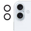 iPhone 16 / 16 Plus Kameralinse Beskyttelse - Sort