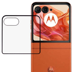 Motorola Razr 50 5G 3D Kurvet Hærdet Glas Bagskærmbeskytter – HD