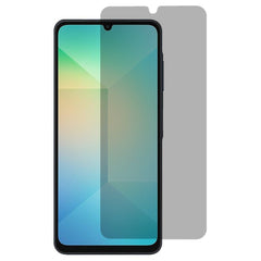 Samsung Galaxy A06 Hærdet Glas Skærmbeskyttelse - Privacy - Full Fit - Gennemsigtig