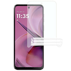 Motorola Moto G55 5G Skærmbeskytter Ultra Klar PET Film - Full Size