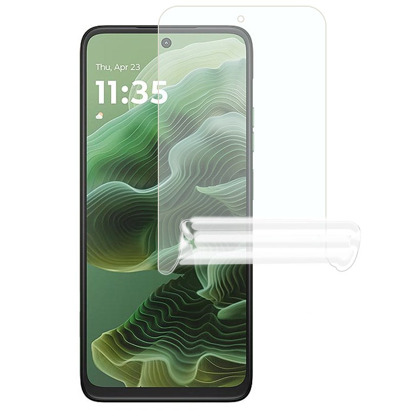 Motorola Moto G35 5G Skærmbeskytter Ultra Klar PET Film - Full Size