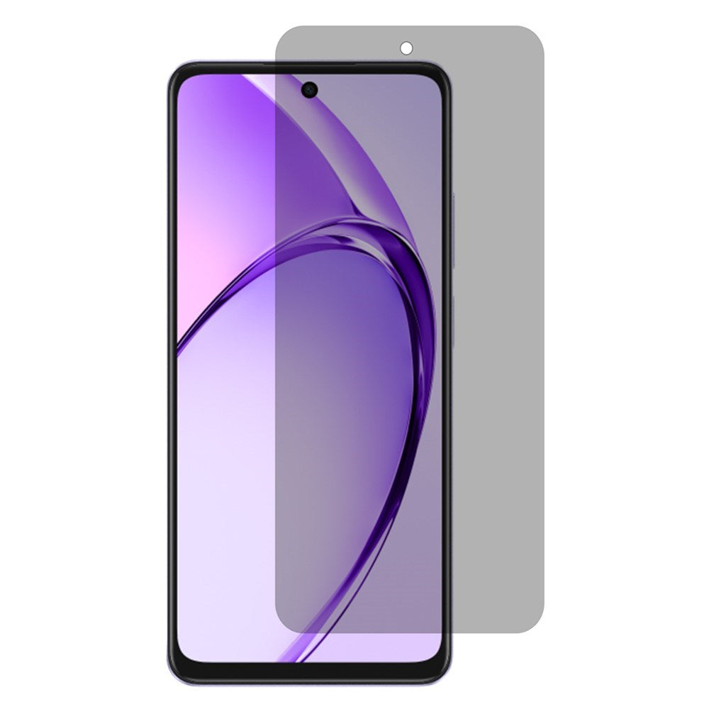 OPPO A40 Full Fit Hærdet Skærmbeskyttelsesglas - Privacy Funktion - Gennemsigtig
