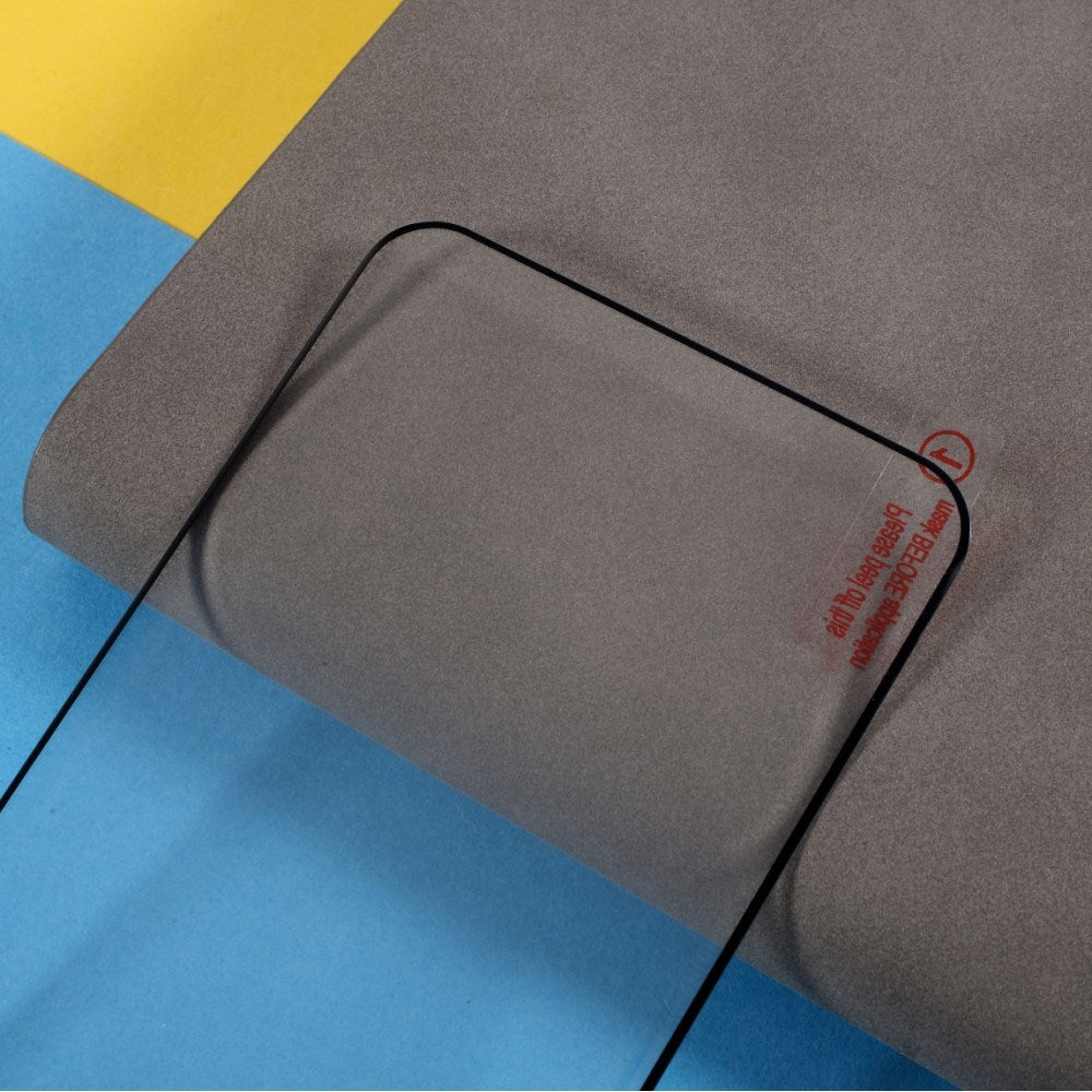 Xiaomi Redmi Note 14 Pro+ / 13 Pro+ Full Fit Hærdet Skærmbeskyttelsesglas - Gennemsigtig / Sort