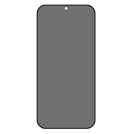 Samsung Galaxy S25 Full Fit Hærdet Skærmbeskyttelsesglas - Privacy Funktion - Gennemsigtig