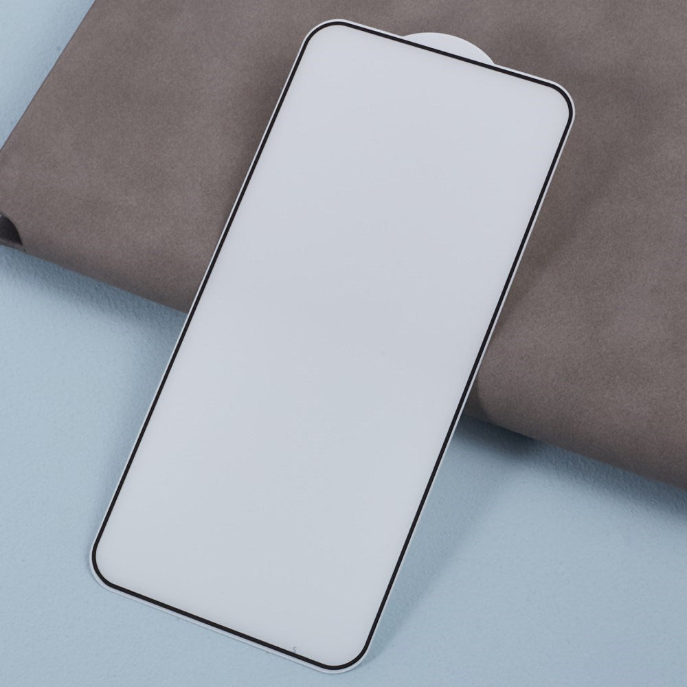 Samsung Galaxy S25 Full Fit Hærdet Skærmbeskyttelsesglas - Gennemsigtig / Sort Kant