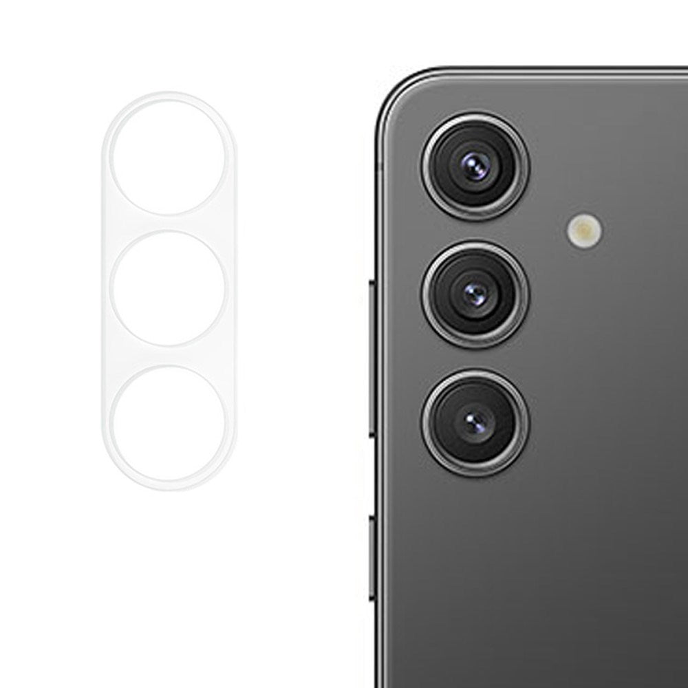 Samsung Galaxy S25 Hærdet Kameralinsebeskyttelsesglas - Gennemsigtig