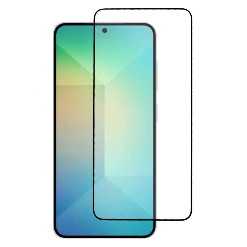 Samsung Galaxy S25+ (Plus) Full Fit Hærdet Skærmbeskyttelsesglas - Gennemsigtig / Sort Kant