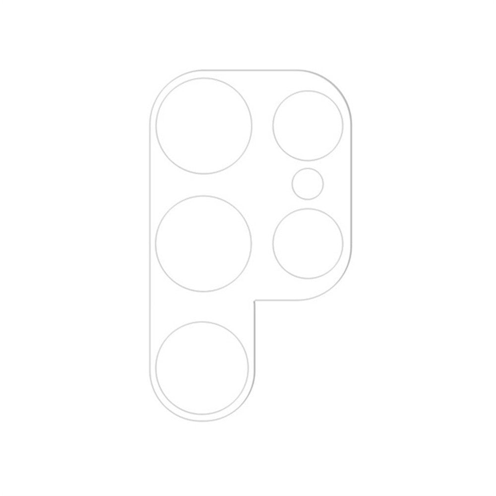 Samsung Galaxy S25 Ultra 3D Kameralinsebeskyttelsesglas - Gennemsigtig