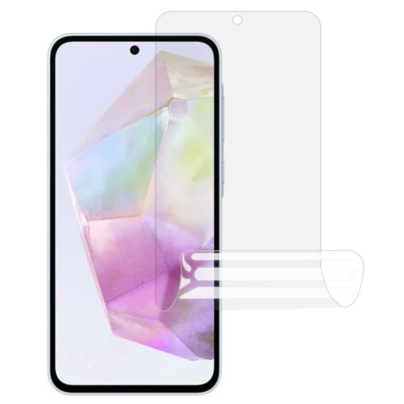 Samsung Galaxy A36/A56 Full Fit Skærmbeskyttelsesfilm - Gennemsigtig