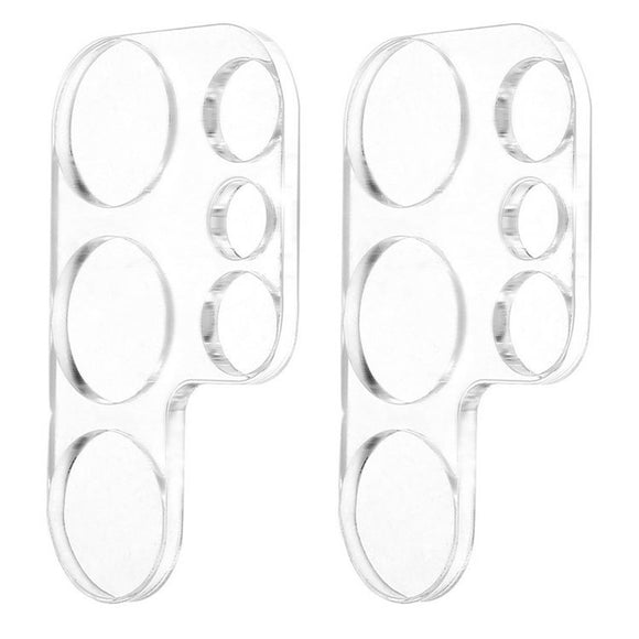 Samsung Galaxy S25 Ultra Hærdet Kameralinsebeskyttelsesglas - 2 stk - Gennemsigtig