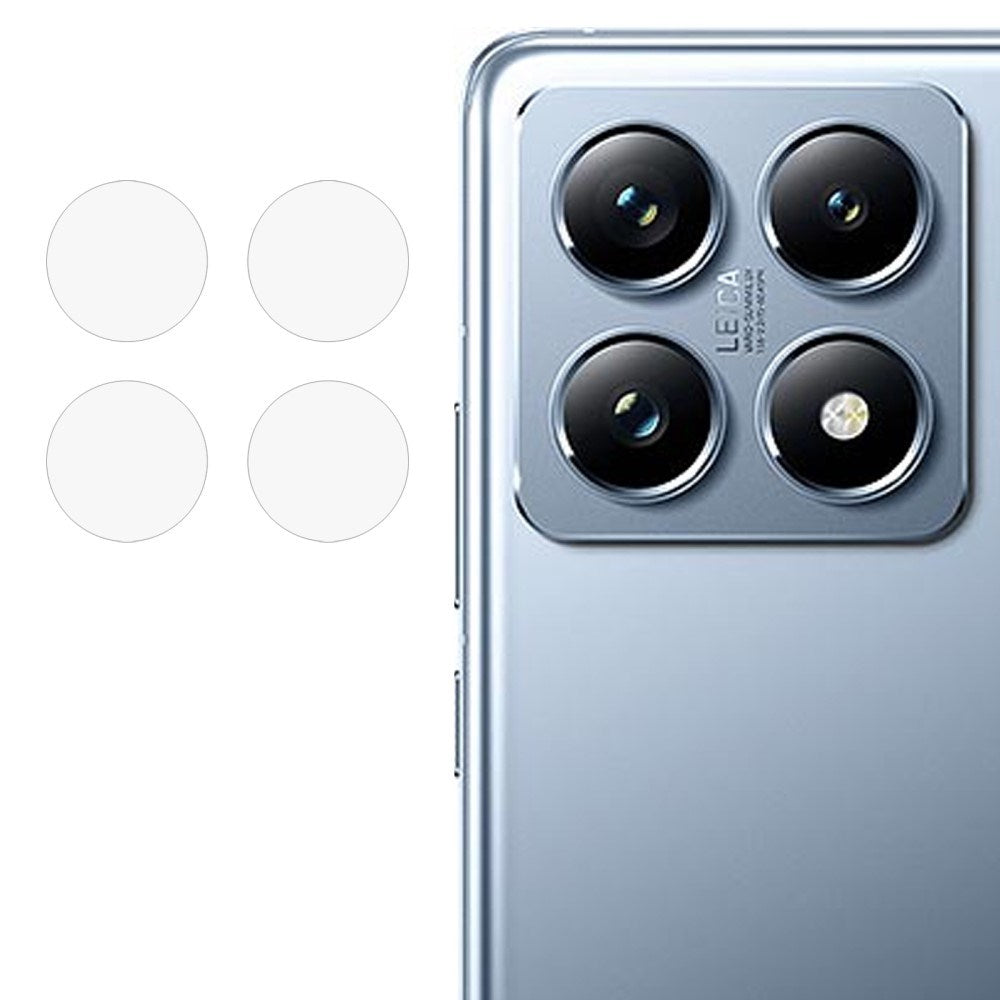 Xiaomi 14T Pro Hærdet Kameralinsebeskyttelsesglas - Gennemsigtig