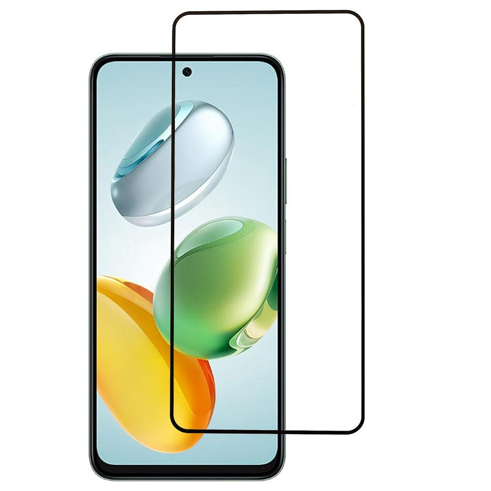 Honor 200 Smart Full Fit Hærdet Skærmbeskyttelsesglas - Gennemsigtig / Sort