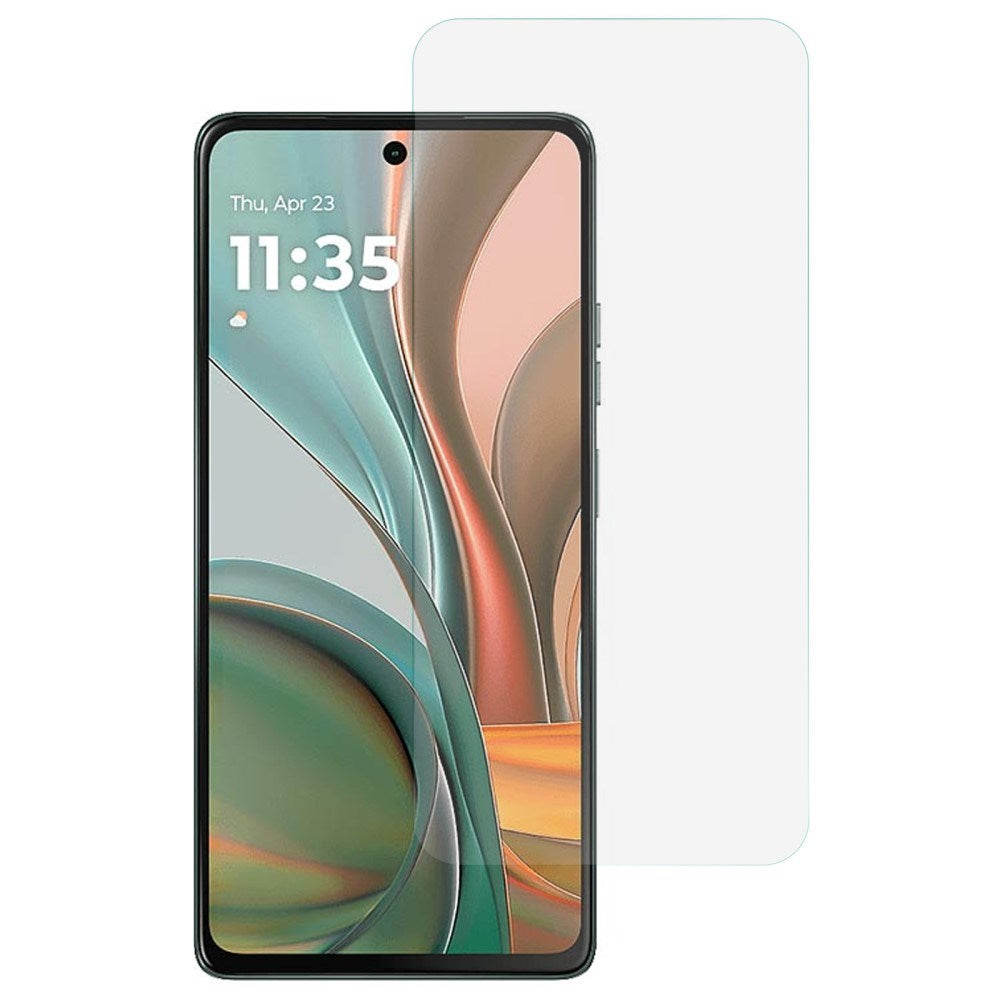 Motorola Moto G75 5G Silikon Glass Skærmbeskyttelse - Gennemsigtig
