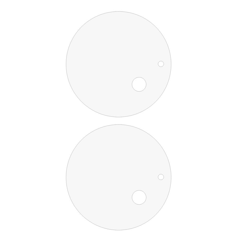 OnePlus 13 Hærdet Kameralinsebeskyttelsesglas - 2 stk - Gennemsigtig