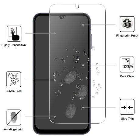 Samsung Galaxy A36 (5G) / Samsung Galaxy A56 (5G) Skærmbeskyttelsesglas - Gennemsigtig