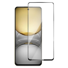 Realme C75 Full Fit Hærdet Skærmbeskyttelsesglas - Gennemsigtig / Sort