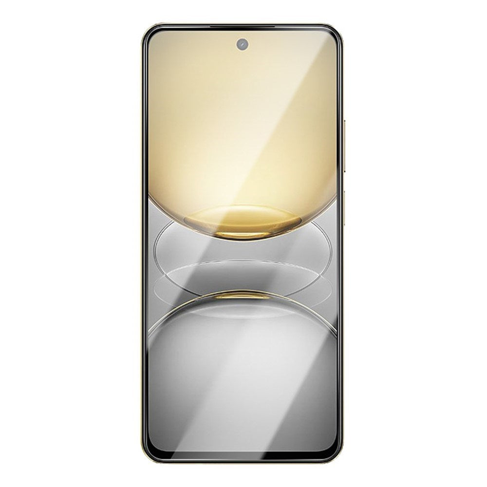 Realme C75 Full Fit Hærdet Skærmbeskyttelsesglas - Gennemsigtig / Sort