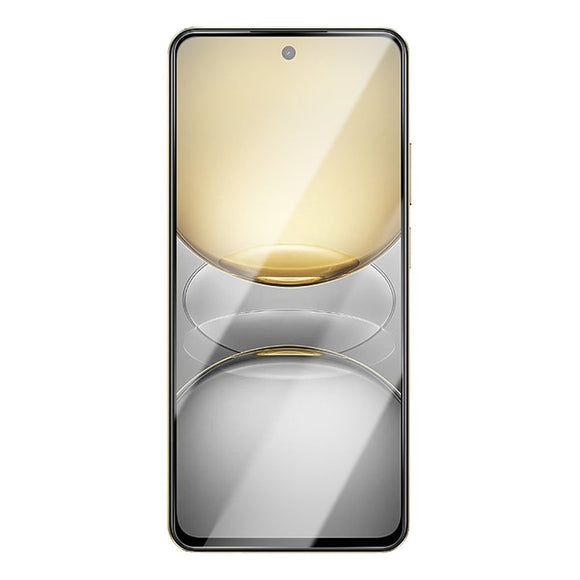 Realme C75 Full Fit Hærdet Skærmbeskyttelsesglas - Gennemsigtig / Sort