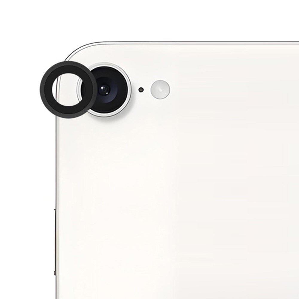 iPhone 17e / 16e RURIHAI Kameralinsebeskyttelse - Sort