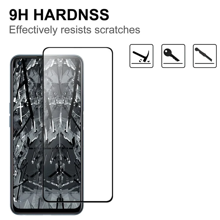 OnePlus 13R Hærdet Glas Skærmbeskyttelse - Gennemsigtig / Sort Kant