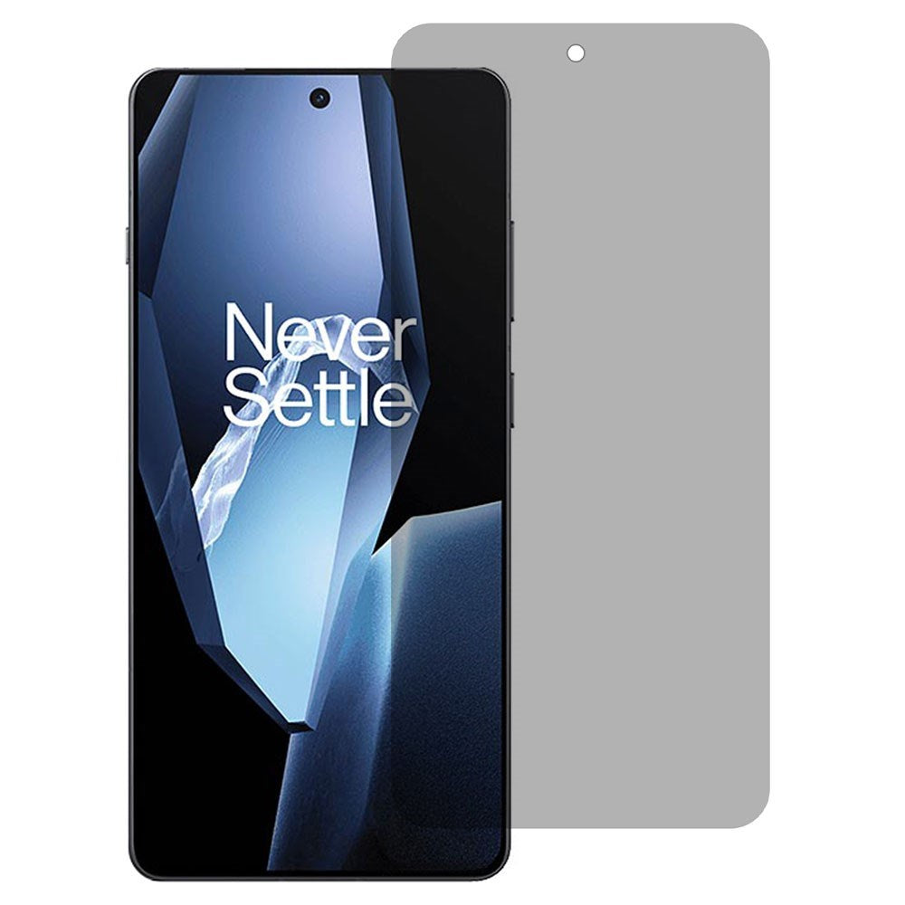 OnePlus 13R Full Fit Hærdet Skærmbeskyttelsesglas - Privacy Funktion - Gennemsigtig
