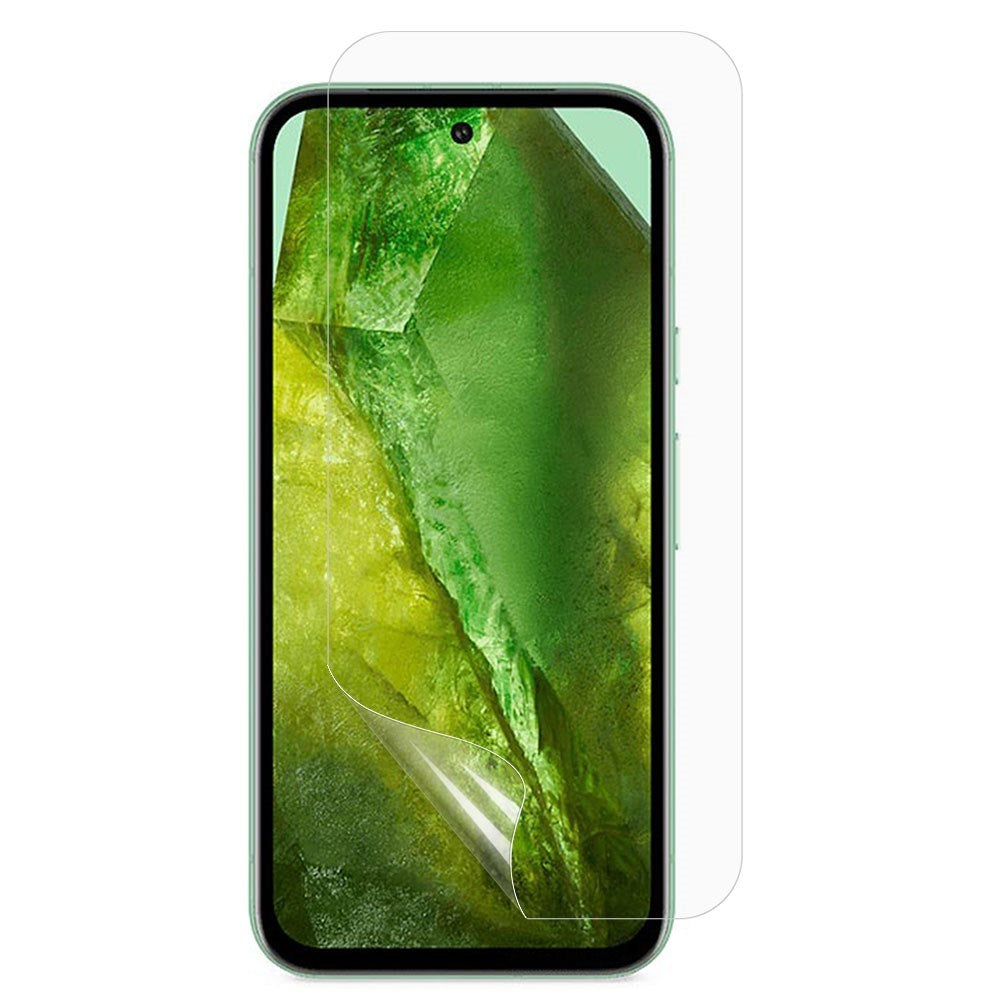 Google Pixel 10a / 9a Skærmbeskyttelsesfilm - Fleksibelt Plastik - Gennemsigtig