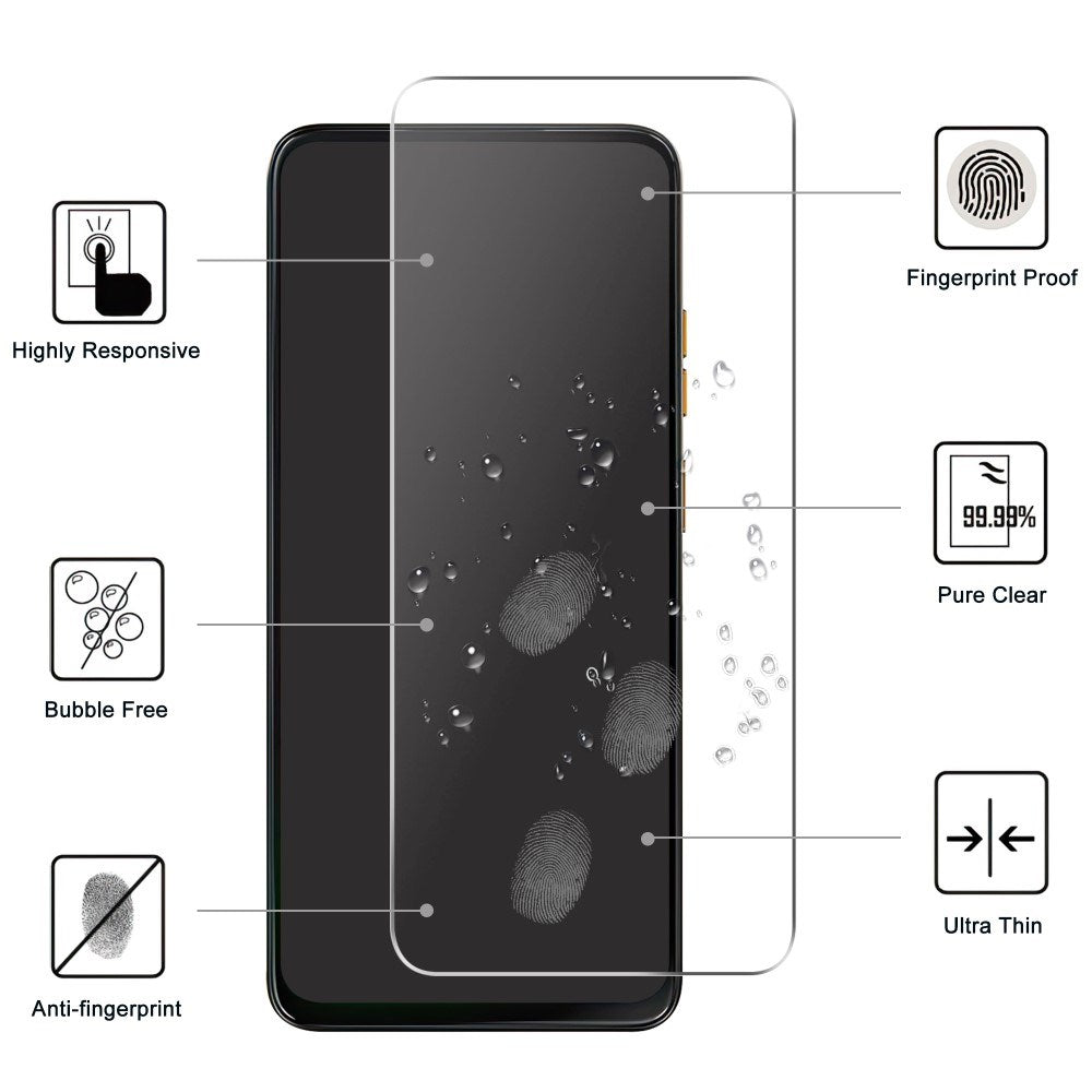 Motorola Moto G15 Power - Hærdet Skærmglas - Gennemsigtig