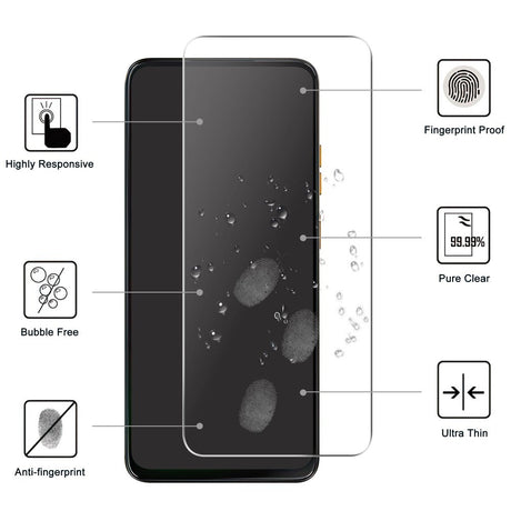 Motorola Moto G15 Power - Hærdet Skærmglas - Gennemsigtig