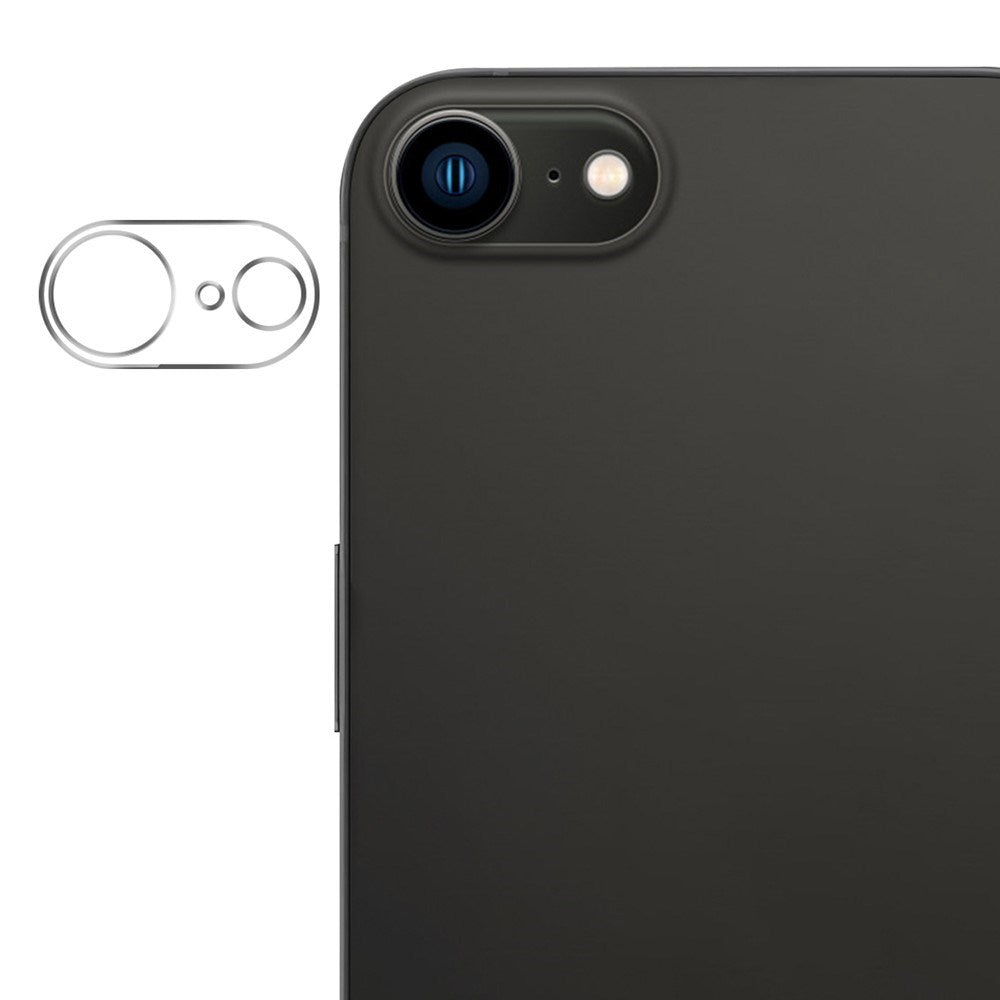 iPhone 17e / 16e Hærdet Kameralinsebeskyttelsesglas - Gennemsigtig