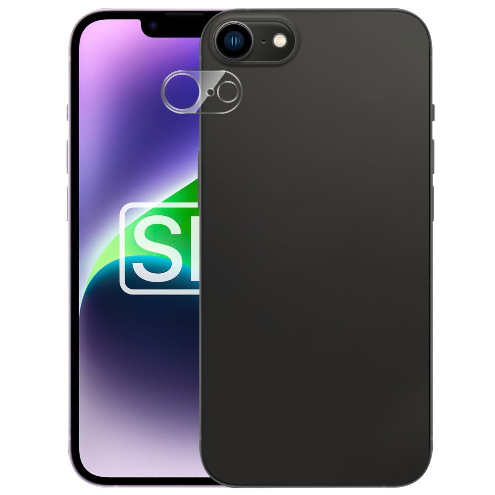 iPhone 17e / 16e Hærdet Kameralinsebeskyttelsesglas - Gennemsigtig