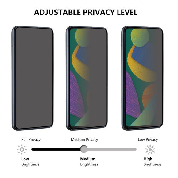 Samsung Galaxy S25 Edge Hærdet Privacy Beskyttelsesglas - Gennemsigtig