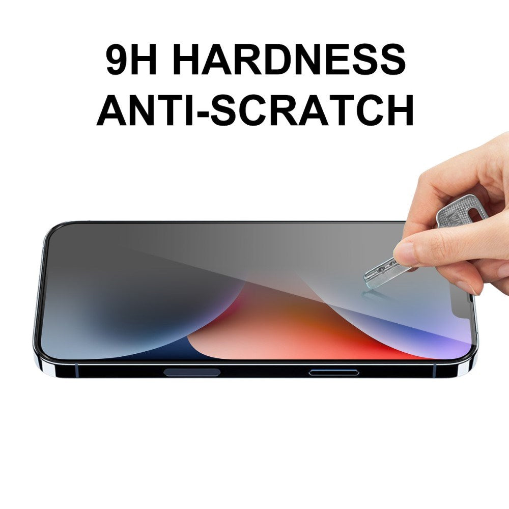 ENKAY iPhone 17e / 16e Anti-Spy Hærdet Privacy Beskyttelsesglas - Gennemsigtig
