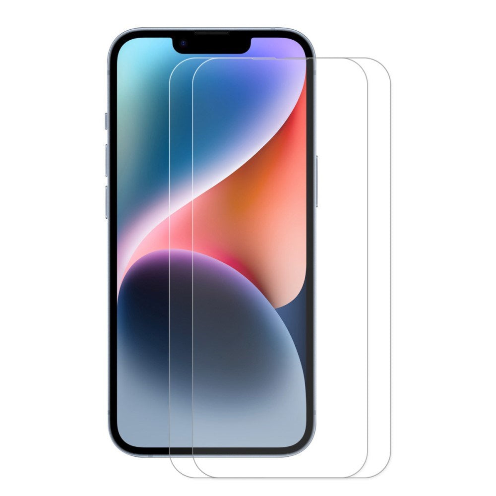 ENKAY iPhone 17e / 16e Skærmbeskyttelsesglas - 2 stk - Gennemsigtig