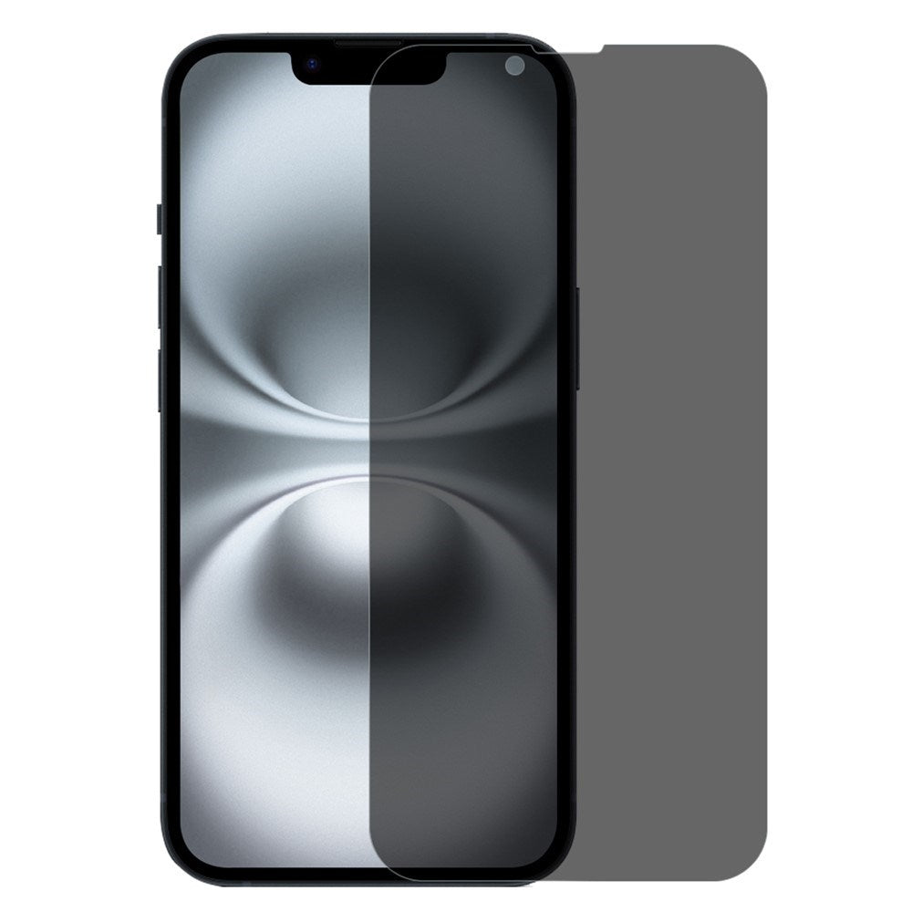 NORTHJO iPhone 17e / 16e Skærmbeskyttelse Hærdet Glas 0.3mm - Privacy Funktion - Gennemsigtig
