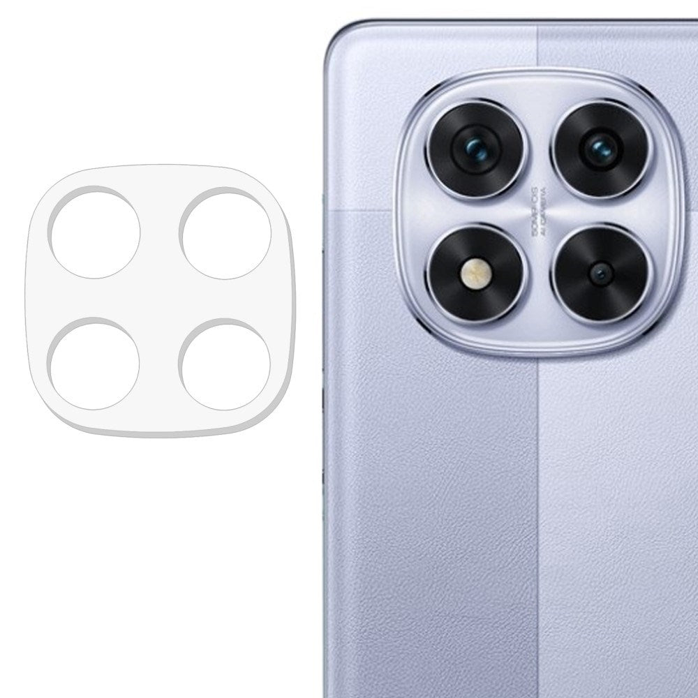 Xiaomi Redmi Note 14 Pro (5G) Hærdet Kameralinsebeskyttelsesglas - Gennemsigtig