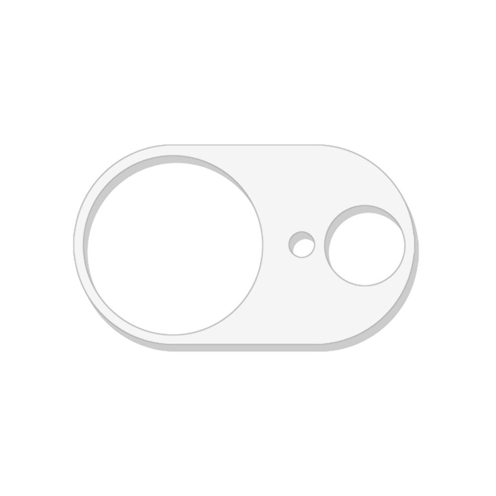 iPhone 17e / 16e Kameralinsebeskyttelsesglas - Gennemsigtig