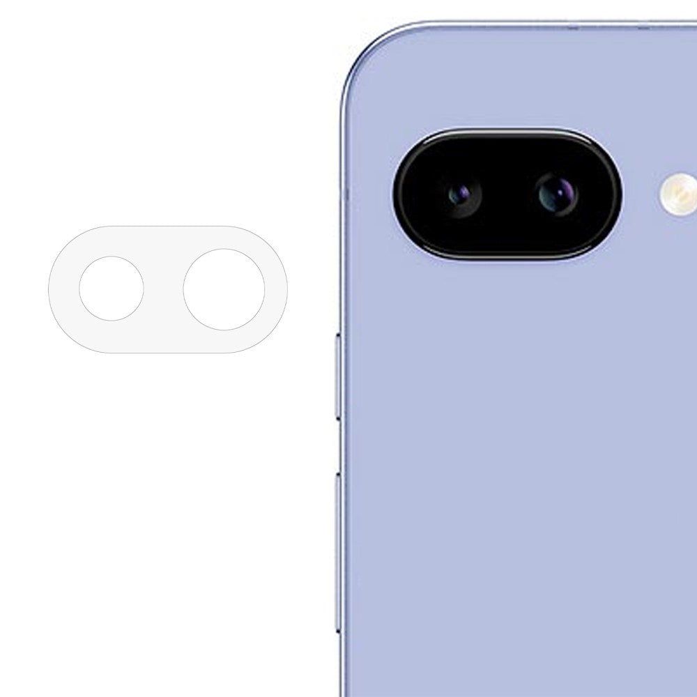 Google Pixel 9a Hærdet Kameralinsebeskyttelsesglas - Gennemsigtig