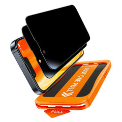 TORRAS iPhone 16e Hærdet Skærmbeskyttelsesglas - Privacy Funktion - 2 stk - Gennemsigtig