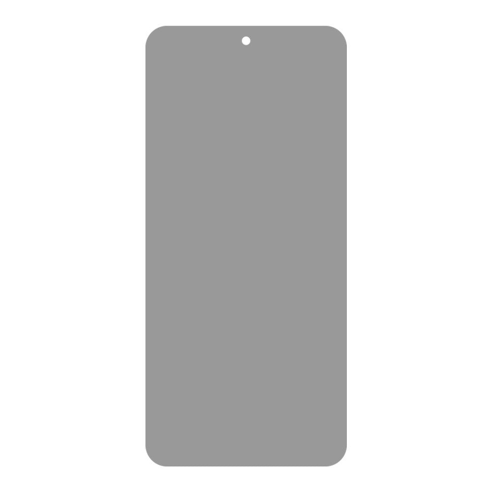 Realme 14X (5G) / C75 Full Fit Hærdet Skærmbeskyttelsesglas - Privacy Funktion - Gennemsigtig