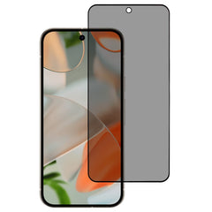 Google Pixel 10 Hærdet Glas m. Privacy - Full-Fit Skærmbeskyttelse - Sort Kant