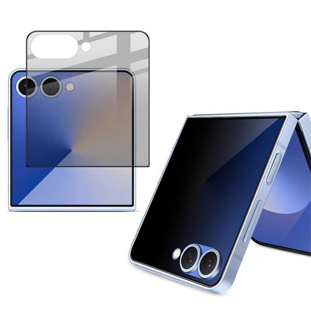Samsung Galaxy Z Flip7 IMAK Hærdet Beskyttelsesglas m. Privacy Funktion - Gennemsigtig