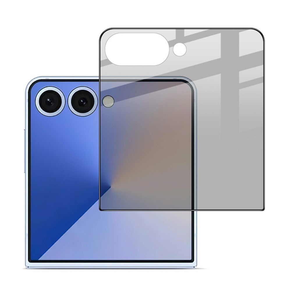 Samsung Galaxy Z Flip7 IMAK Hærdet Beskyttelsesglas m. Privacy Funktion - Gennemsigtig