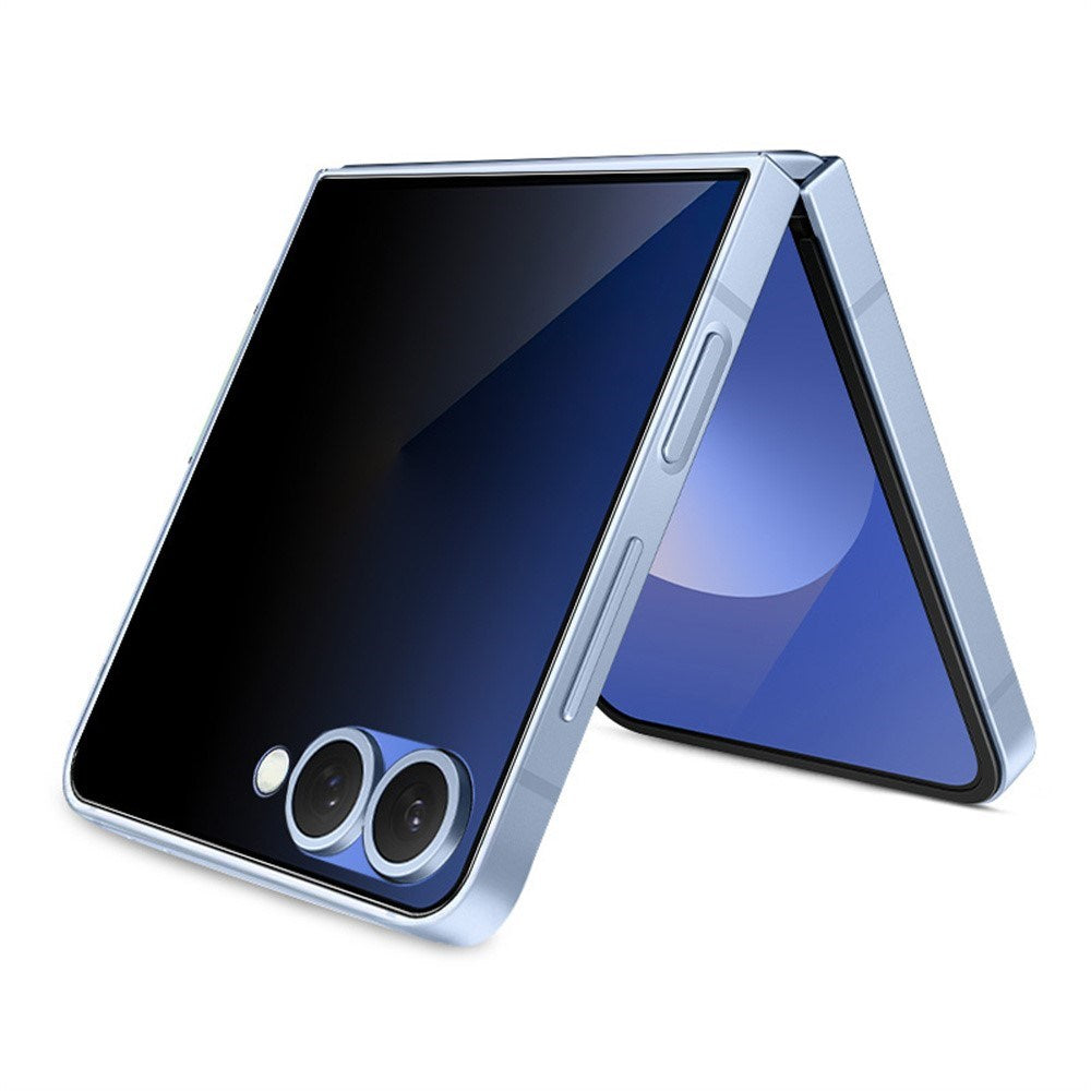 Samsung Galaxy Z Flip7 IMAK Hærdet Beskyttelsesglas m. Privacy Funktion - Gennemsigtig